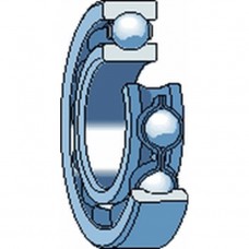 SKF GROEFKOGELLAGER 61800-2RS1 VV ( a 1 st  )