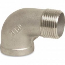 BOCHT 90GR M/F INOX FIG.92 1.1/2INMK VV ( a 1 st  )