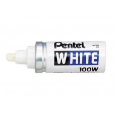 PENTEL METALMARKER WHITE 100W ( a 1 st  )