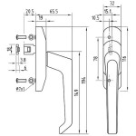 RAAMKRUK NOTTER CLASSIC EV1 ( a 1 st  )