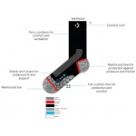 DUURZAME THERMOSOKKEN MERINOWOOL MT 45-48 ( a 1 PR  )